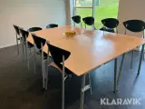 Kantineborde med stole Radius møbler Kantine 4 styk - 3