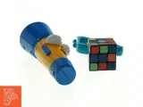 Legetøjssæt med Rubiks terning, rangle og teleskop (str. 22 x 8 cm. 5 x 5 cm) - 2