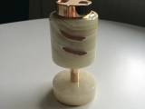Bordlighter i marmor