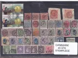 Danmark Samling - 49 Stk. Stemplet