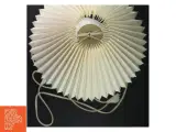 Bordlampe med plisseret skærm fra Holmegaard (str. 40x16 cm) - 2