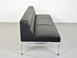 Kinnarps wilson sofa i sort læder - 4