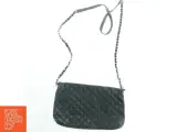 Sort quiltet skuldertaske (str. 26x16 cm) - 2