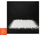 Hvid bomuldsserviet med frynser (str. 27 x. 27 cm) - 2