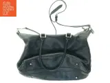 Sort skindtaske med brandnavn fra Decadent (str. 40 x 30 cm) - 2