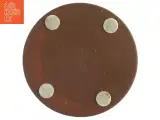 Keramik skål med blå glasur (str. 16 cm i diameter. 3 cm) - 3