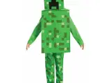 Kostume til børn Minecraft Creeper 3 Dele Grøn