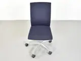 Häg h04 credo 4200 kontorstol med blåt polster og høj ryg - 5
