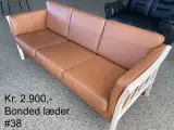Læder Sofa