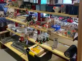 Dobbelt reol til udstilling/opbevaring - 2