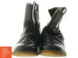 Sorte læderstøvler fra Rap (str. Udvendig sal 20 cm) - 3