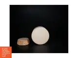 Keramik tekrukke med korklåg (str. 10 x 11 cm) - 3