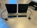 Natbordslamper med telefonhylde og USB stik. - 3