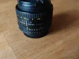 Nikon AF 50mm f1.8 D glas, den lette udgave til FX