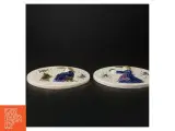 Dekorative porcelænsplatter (str. Ø 18,5 cm) - 4