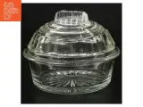 Glas serveringsskål med låg (str. 11 cm) - 2