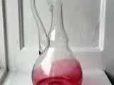 Glaskande m lyserød bund - 3