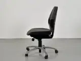 Rh extend kontorstol med gråbrun polster - 4