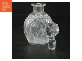 Krystal karaffel med prop (str. Ø 9 cm. længde, 17 cm) - 2