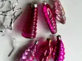 Pink ornamenter, 6 stk samlet - 3