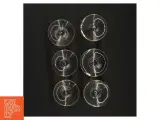 Vintageglas med guldkant (str. 10 x 6 cm) - 3