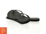 Borg Brugte sorte flip-flops (str. 25 cm) - 4