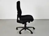 Rbm model 800 kontorstol med høj ryg og nyt sort polster - 4