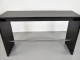 Højbord/ståbord fra zeta furniture i sort linoleum - 4