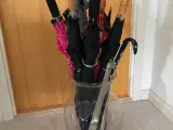 Glas-gulv-vase (u/indhold)
