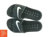 Sorte badesandaler fra Nike (str. 25 x 10 cm) - 4