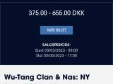Wu-tang clan billetter