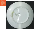 Blå og hvid porcelænsplatte, mors dag 1975 - 2