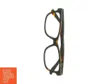 Brille +1 med skildpaddefarvet stel og plastiketui - 3