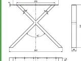 X bordstel  - 3