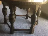 Sofa/side bord egetræsfiner