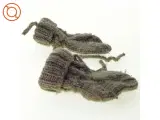 Hjemmestrikkede uldsokker til baby (str. 10 x 5 cm) - 2