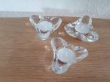 3 stk Stelton lysestager