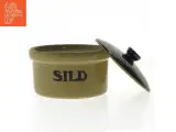 Keramik sildeskål med låg (str. Ø 14,5 cm) - 2