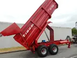 Tinaz 10 tons bagtipvogn med hydr. bagklap - 2