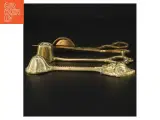 Antikke messing lys slukkere og saks (str. 16 cm. 3 styk) - 2