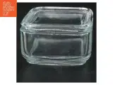 Glas kvadratisk skål (str. 9x9x5 cm) - 2