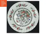 Dekorative tallerkener fra Staffordshire (str. Ø. 26 cm. 3 stykker) - 4