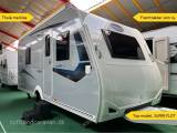 2022 - Caravelair Antares Titanium 455 Aniversery   SOM FABRIKSNY, SPAR kr. 45.000,- i forhold til ny med samme udstyr ! LAV VÆGT, FANTASTISK FLOT VOGN.