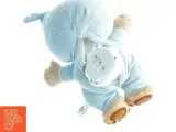 Synge bamse Blå plys teddybjørn med lyd (str. 29 x 24 cm) - 3