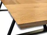 Plankebord eg med tillægsplade 240/290 x 100 cm - 5