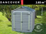 Redskabsskur Redskabsrum Haveskur polycarbonat Sky