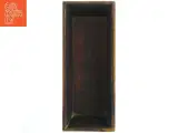 Antik blomstret træ kasse (str. 34x14 cm) - 3