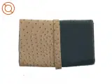 Strudseskind præget Læder Clutch / Pung (str. 27 x 17 cm) - 3