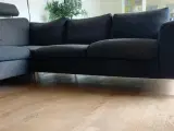 Sofa gruppe med chaiselong