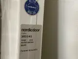 Nordicdoor branddør bd30, 824x40x2052mm, højrehængt, hvid - 4